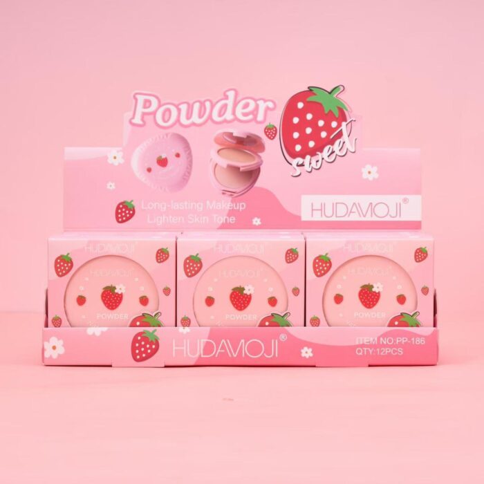 HUDAMOJI STRAWBERRY COMPACT POWDER