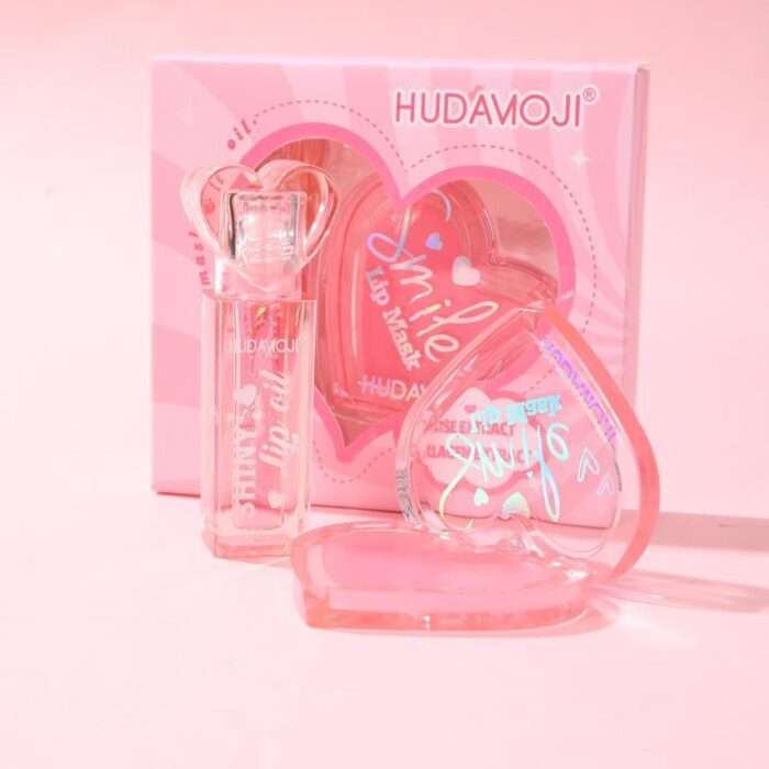 HUDAMOJI 2IN1 LIP OIL & LIP MASK SET