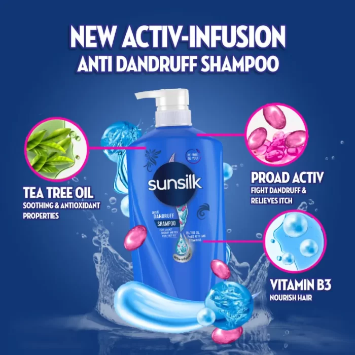 Sunsilk Anti-Dandruff Healthy&Strong Shampoo(625ml Pump)