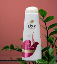 Dove Straight & Silky Shampoo (330ml)