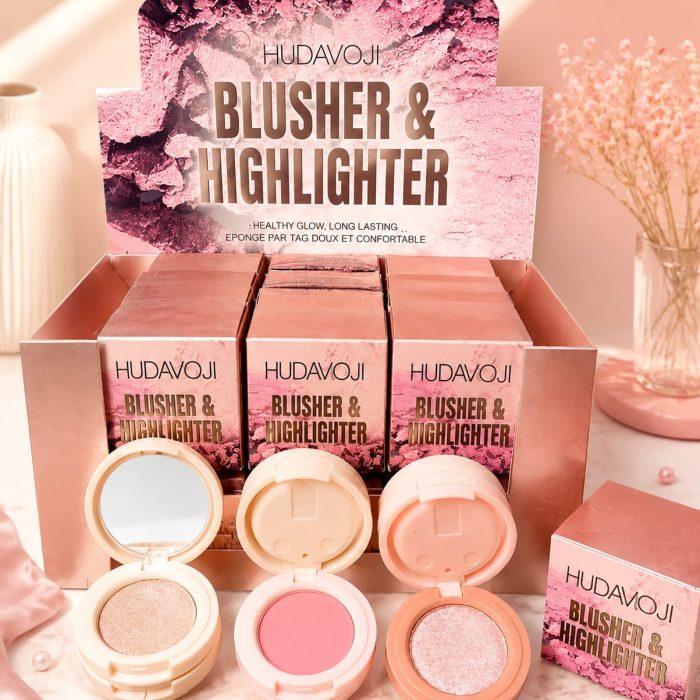 HUDAVOJI BLUSHER & HIGHLIGHTER